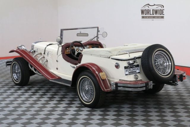 1928 White Mercedes-Benz GAZELLE