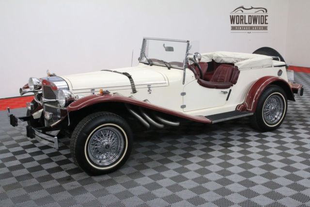 1928 White Mercedes-Benz GAZELLE