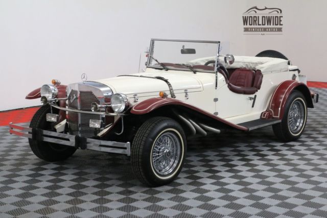 1928 White Mercedes-Benz GAZELLE