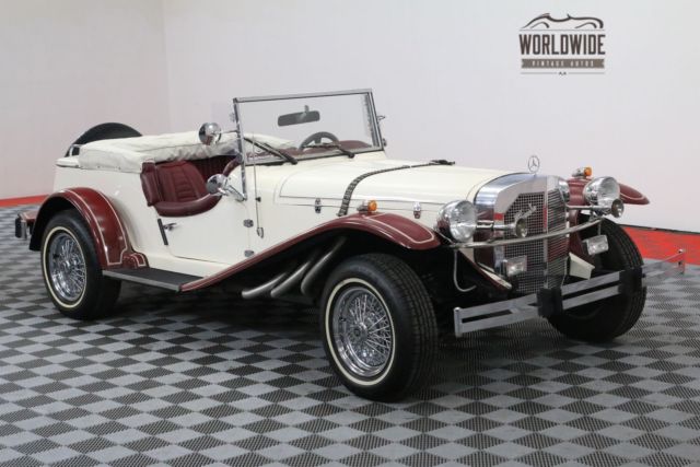 1928 White Mercedes-Benz GAZELLE