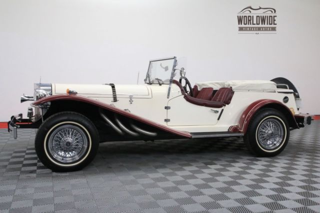1928 White Mercedes-Benz GAZELLE