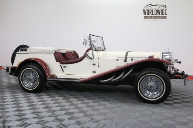 1928 White Mercedes-Benz GAZELLE