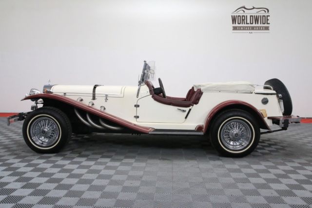 1928 White Mercedes-Benz GAZELLE