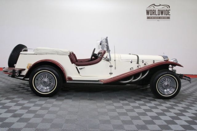 1928 White Mercedes-Benz GAZELLE