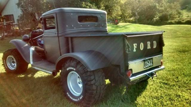 1929 Black Ford F-100 Standard Cab Pickup