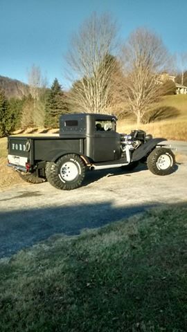 1929 Black Ford F-100 Standard Cab Pickup