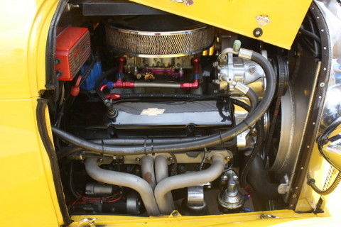 1929 Yellow Ford Model A Extended Cab Pickup