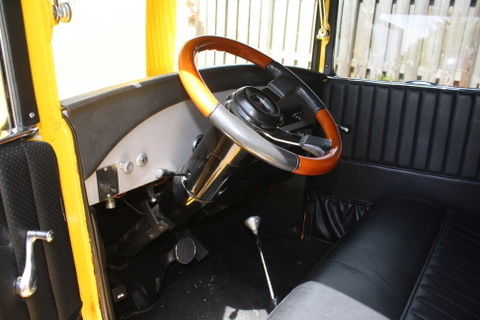 1929 Yellow Ford Model A Extended Cab Pickup