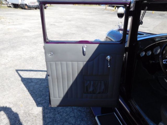 1929 Burgundy Ford Model A Sedan