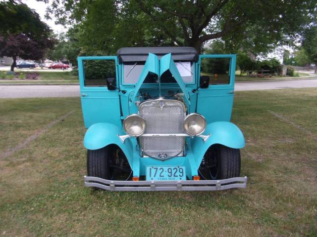 1929 Teal Chevrolet Pickup Extended Cab Pickup
