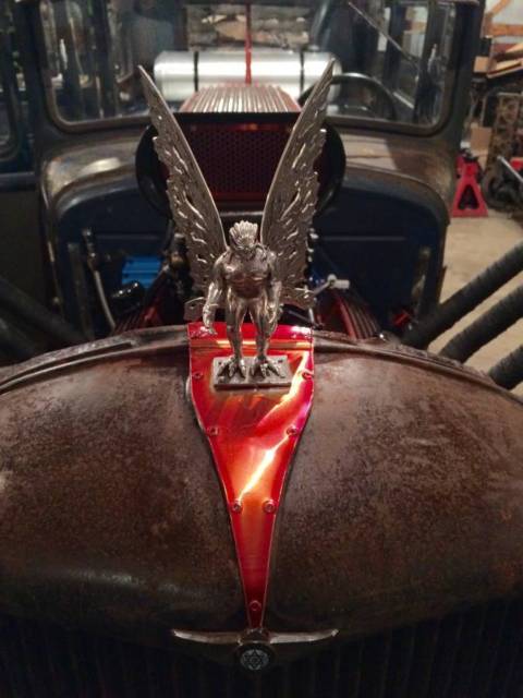 1929 Brown Dodge DA Chevy Hot Rod