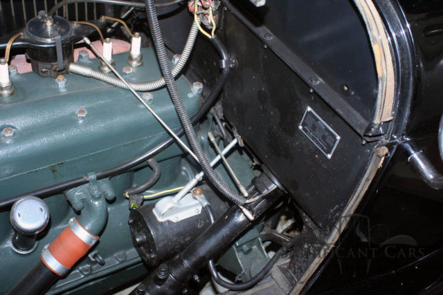1929 Black Ford Model A Sedan