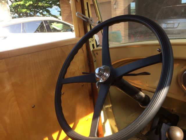 1929 Black/Cream Ford Model A 2 door Surf Woodie