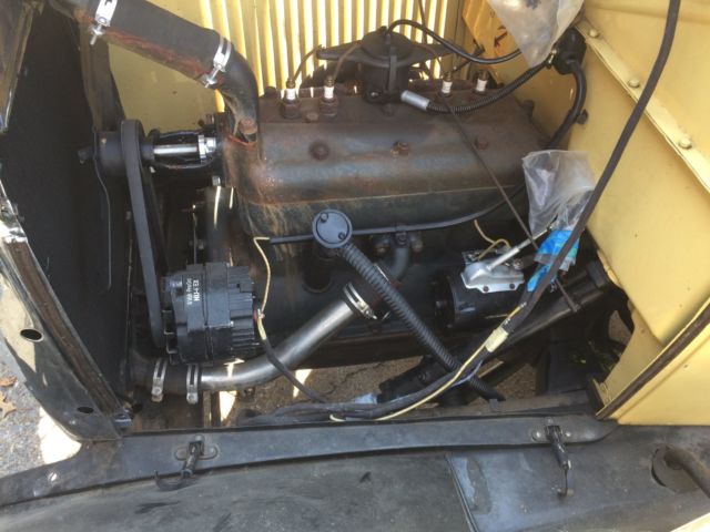 1929 Black/Cream Ford Model A 2 door Surf Woodie