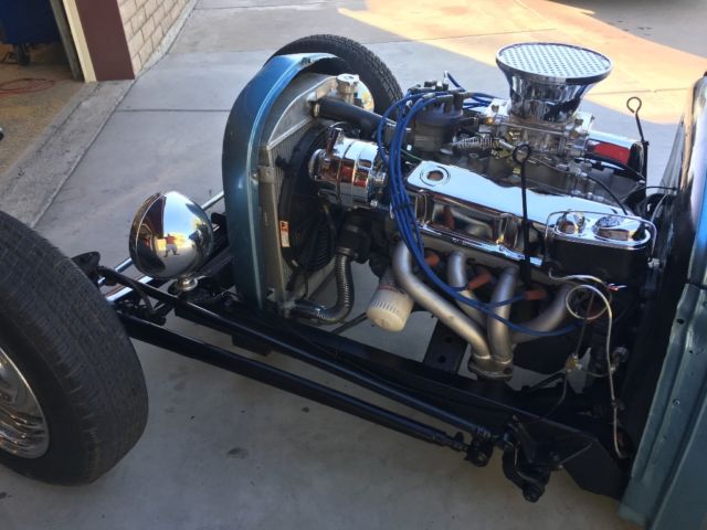 1929 Blue Ford Model A Coupe