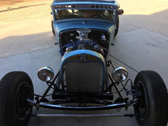 1929 Blue Ford Model A Coupe