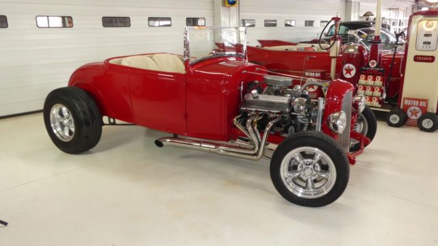 1929 Red Ford Other Roadster