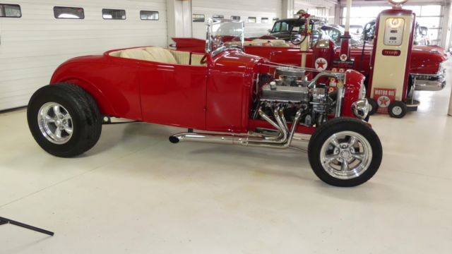 1929 Red Ford Other Roadster