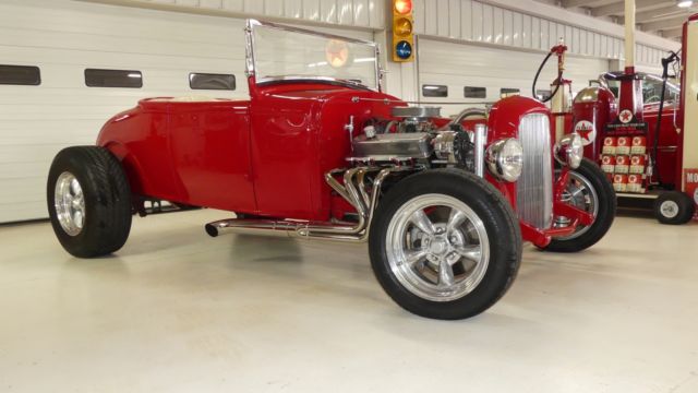 1929 Red Ford Other Roadster