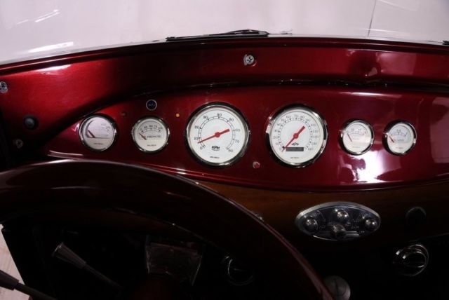 1929 Garnet Mica Ford A Street Rod Sedan