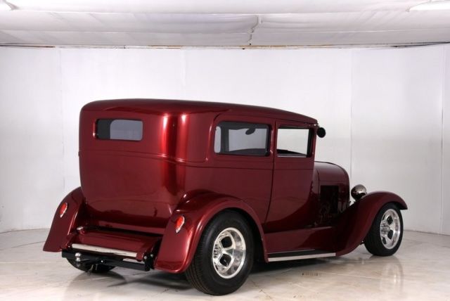 1929 Garnet Mica Ford A Street Rod Sedan
