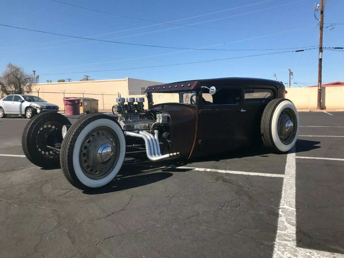 1929 Brown Ford Model A Coupe