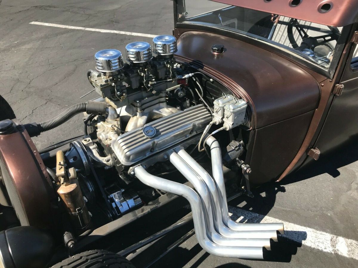 1929 Brown Ford Model A Coupe