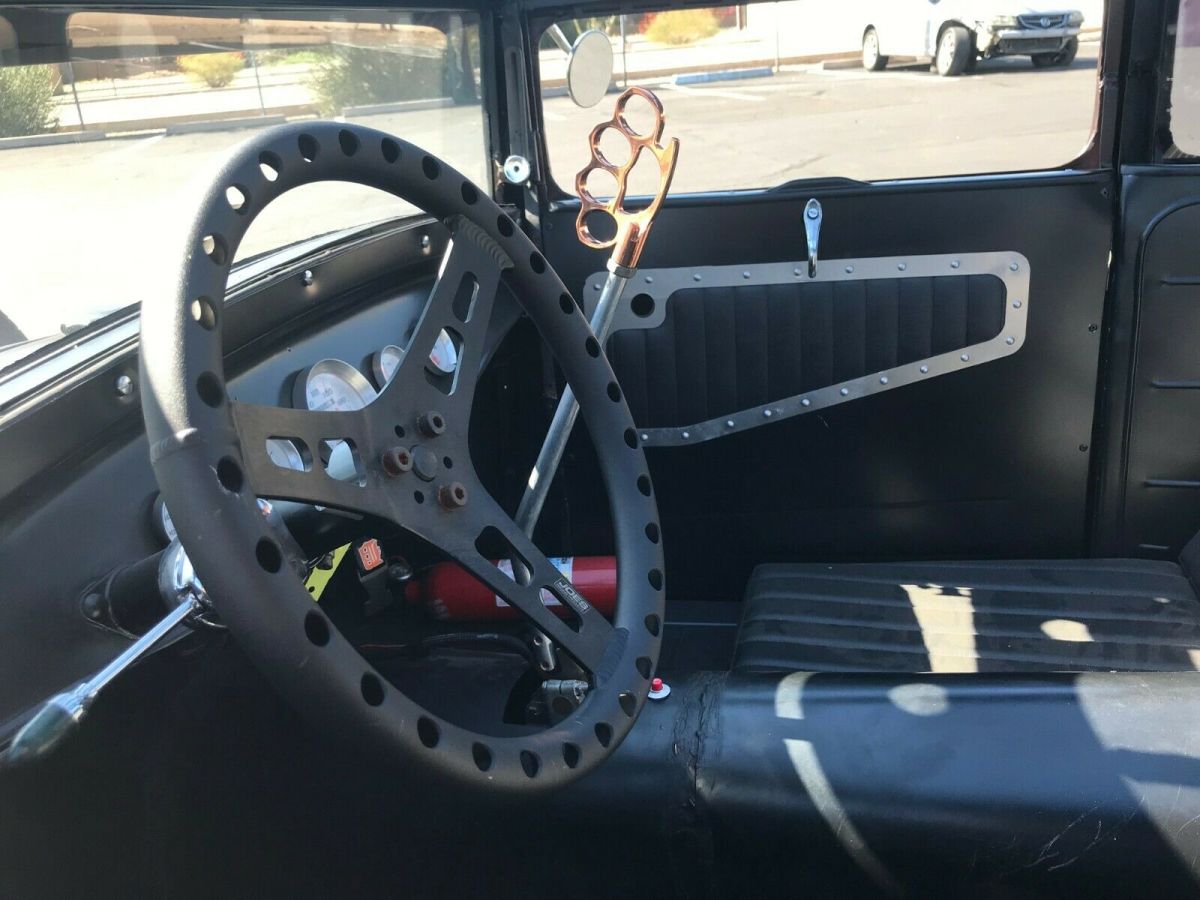 1929 Brown Ford Model A Coupe