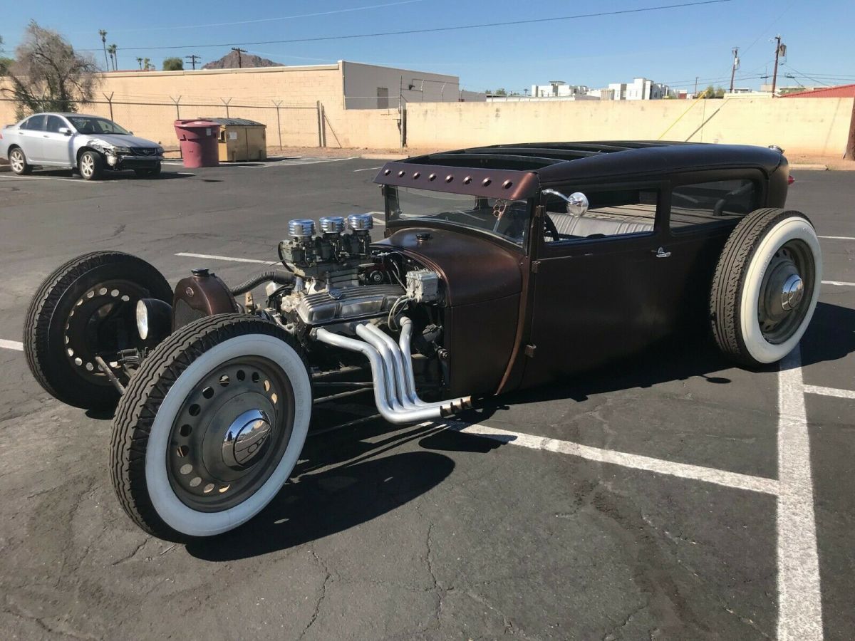 1929 Brown Ford Model A Coupe