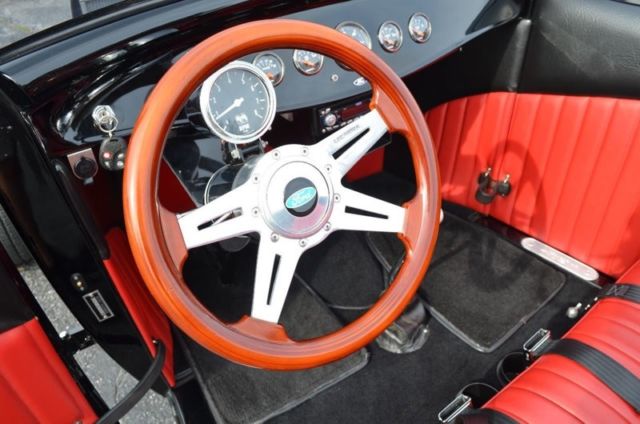 1929 Black Ford Hi Boy Roadster Convertible