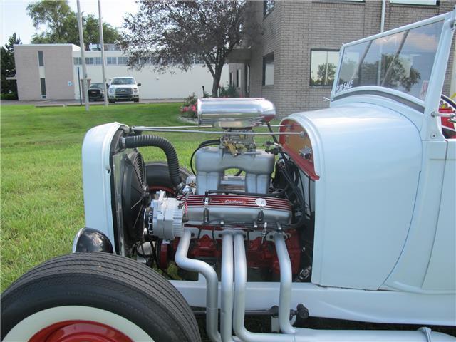 1929 White Ford HIGH BOY CONVERTIBLE