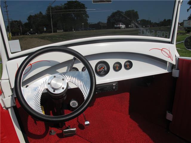 1929 White Ford HIGH BOY CONVERTIBLE