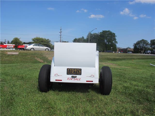 1929 White Ford HIGH BOY CONVERTIBLE