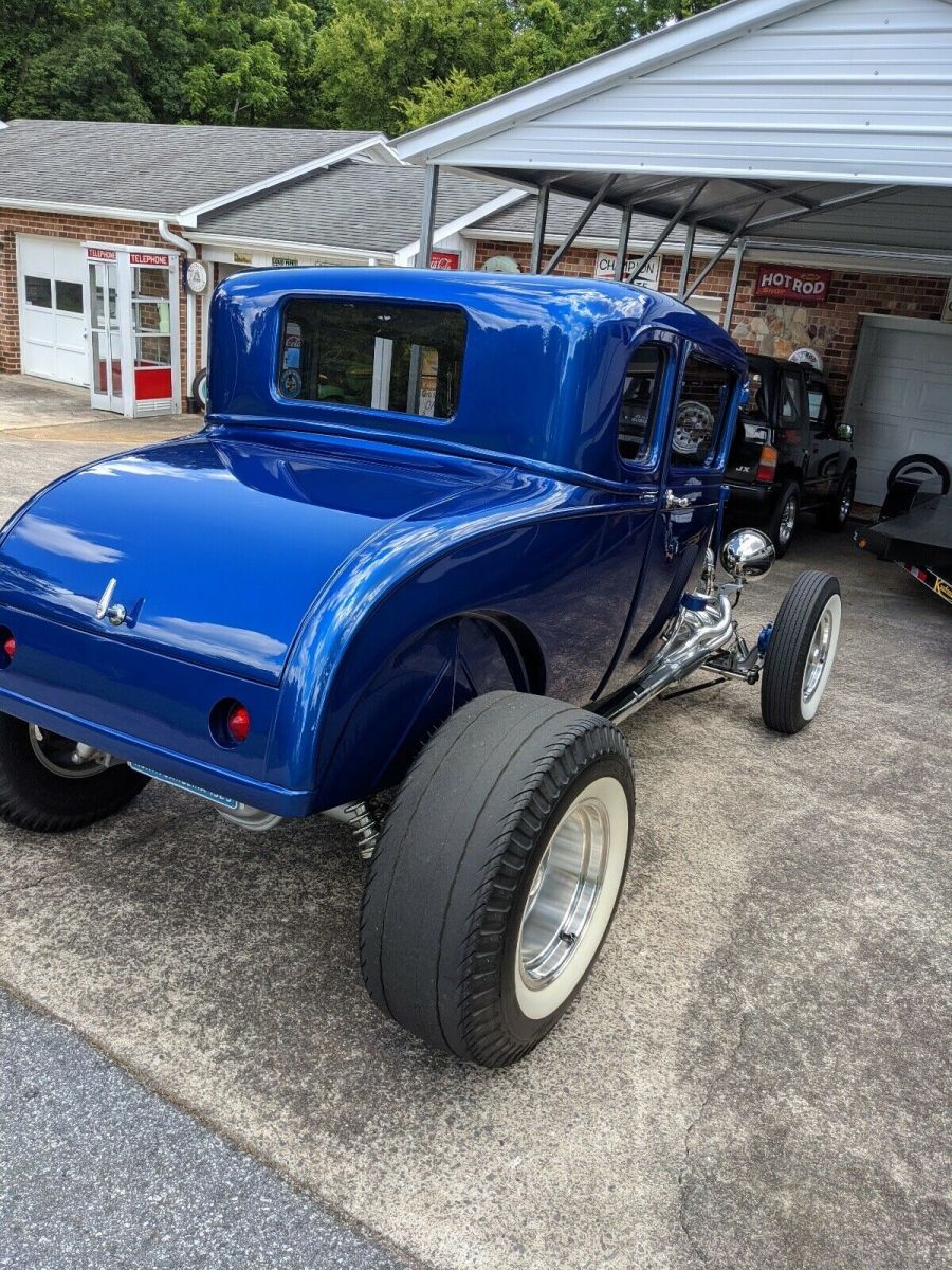 1929 Blue Ford Model A Coupe