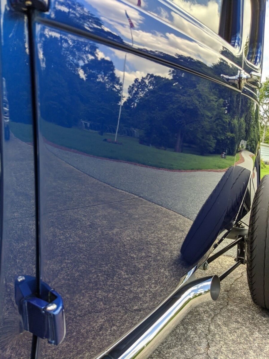 1929 Blue Ford Model A Coupe