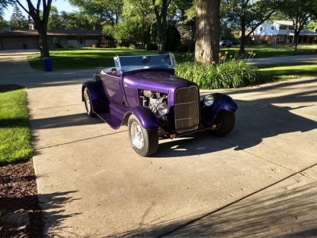 1929 Purple Ford Hot Rod / Street Rod Roadster