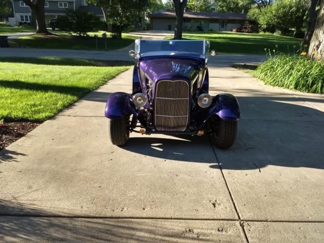 1929 Purple Ford Hot Rod / Street Rod Roadster