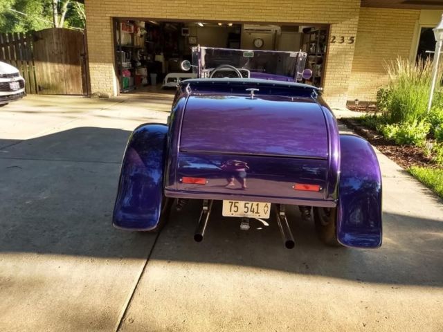 1929 Purple Ford Hot Rod / Street Rod Roadster