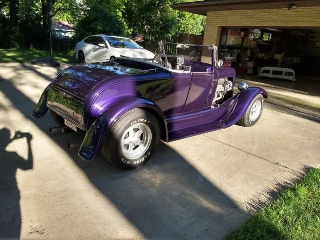 1929 Purple Ford Hot Rod / Street Rod Roadster