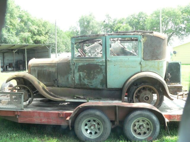 1929 Blue Ford Model A Sedan