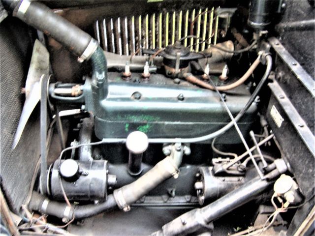 1929 Black Ford Model A Fordor