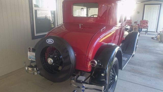 1929 Red Ford Model A