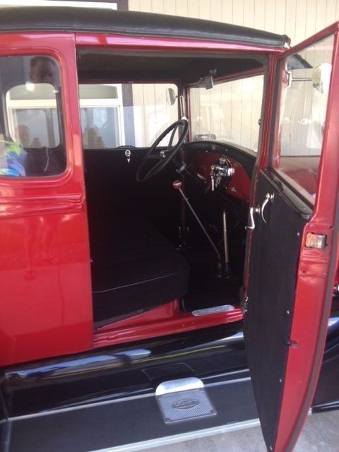 1929 Red Ford Model A