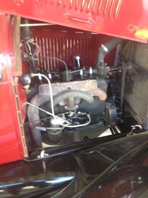 1929 Red Ford Model A