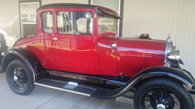 1929 Red Ford Model A