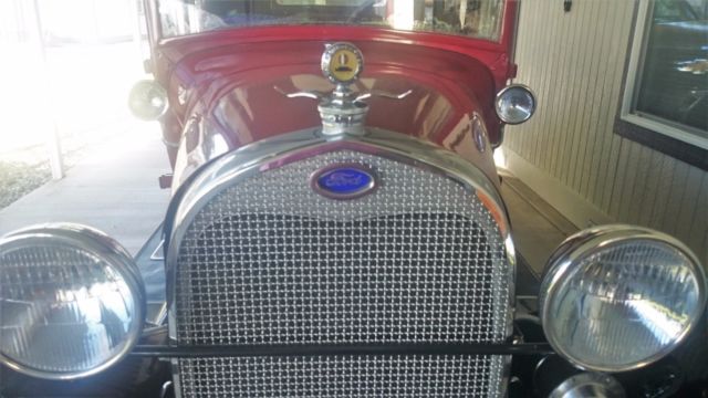 1929 Red Ford Model A