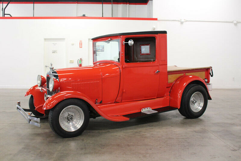 1929 Red Ford Model A Pickup