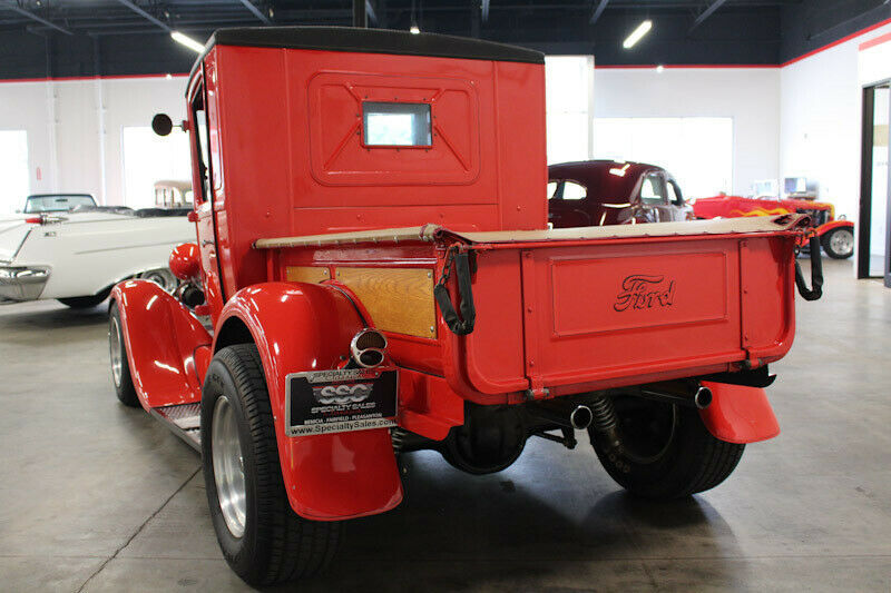 1929 Red Ford Model A Pickup
