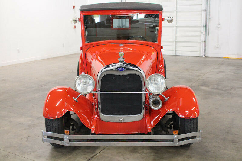 1929 Red Ford Model A Pickup