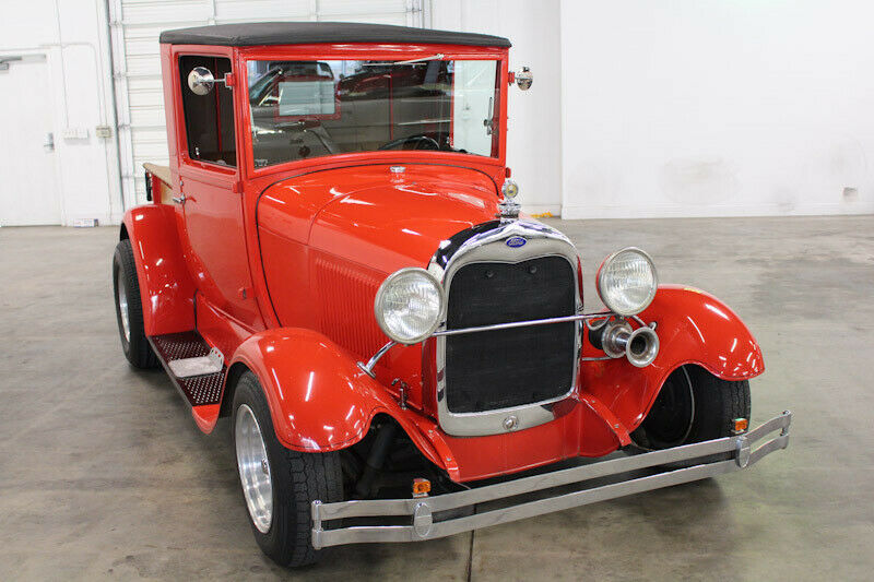1929 Red Ford Model A Pickup